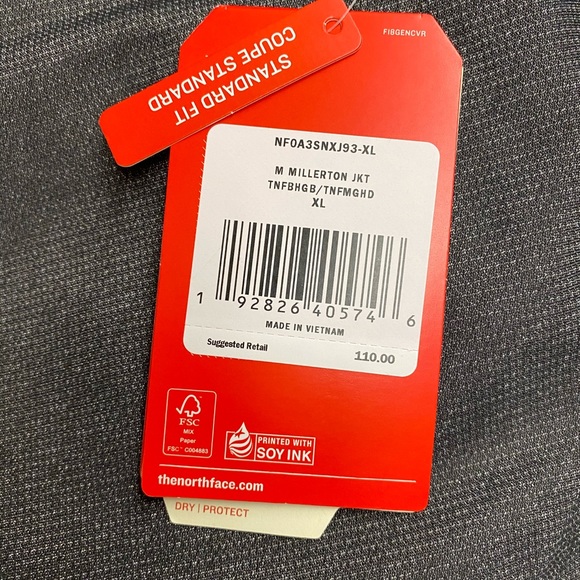 NEW North Face Men’s L Millerton Jacket - Picture 6 of 6
